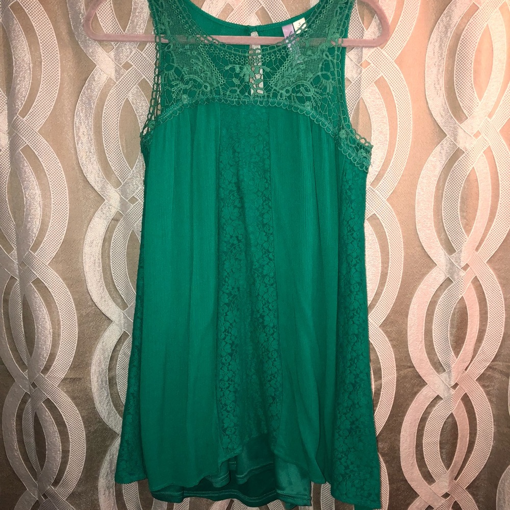 Green dress